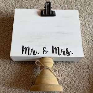 Mr. and Mrs. Picture Holder